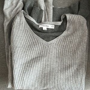 Calvin Klein men’s grey sweater